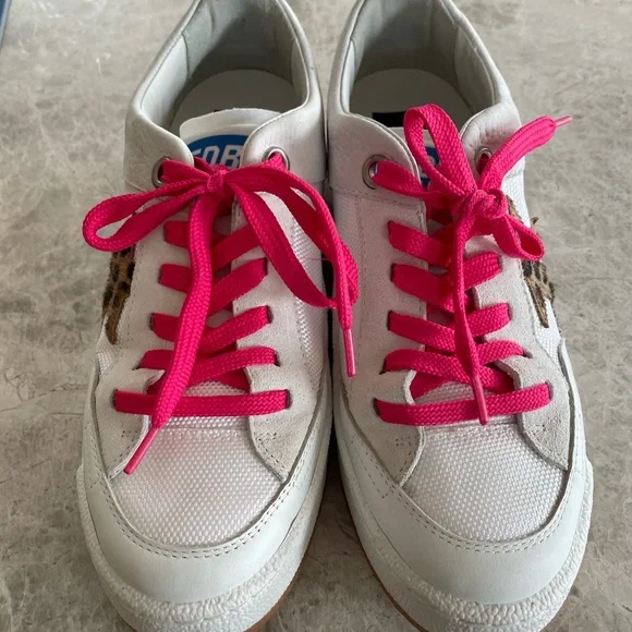 Golden Goose Shoes Golden Goose Yeah Leather Low Top Sneakers